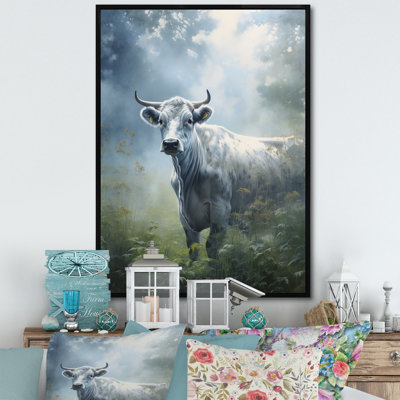 Cow Cow Solitude I, reproduction d'art sur toile