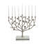 Botanical Leaf Marble Menorah