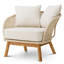 Trinity Outdoor Teak Lounge Chair