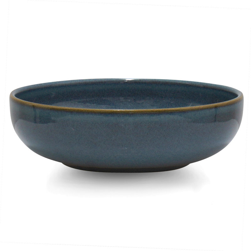 Habraham 4 Piece Stoneware Individual Bowl 16cm, Blue