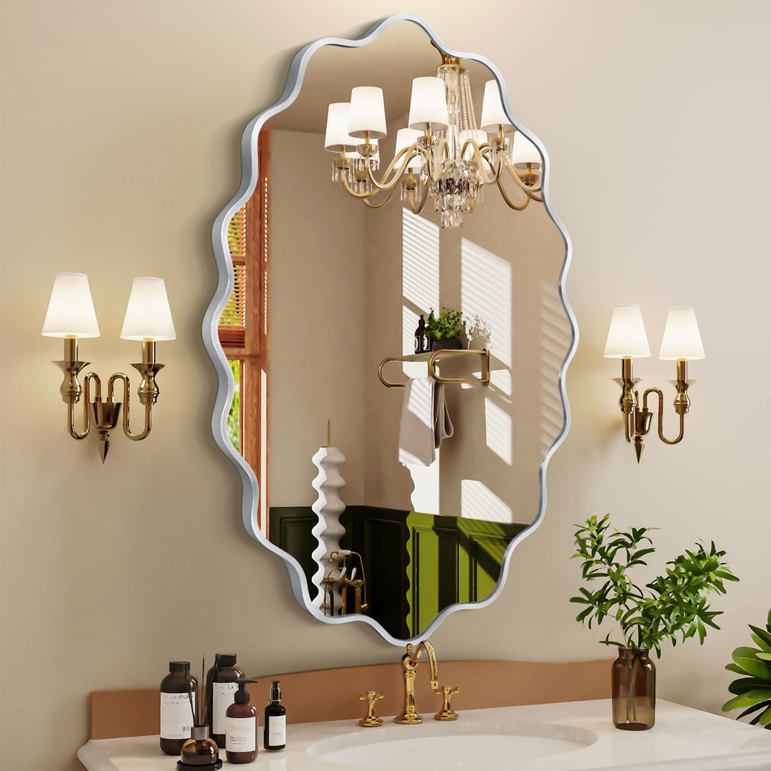Metal Wavy Mirror