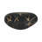 11" Tersilla Tribal Black & Gold Vase