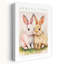 «Spring Bunny Friends», art contemporain mural, lapin et nature-871261131