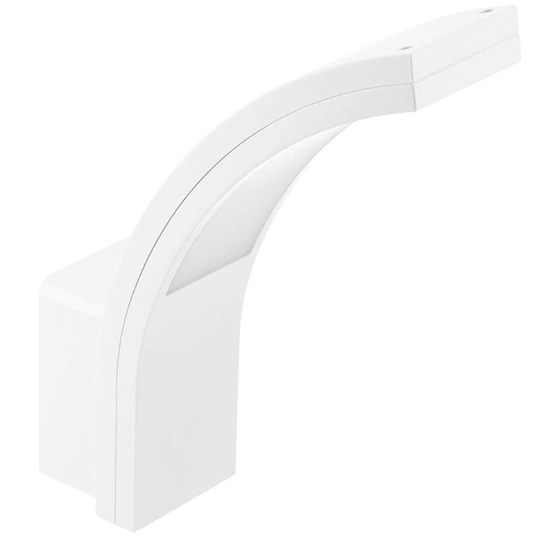 Buckhall Integrated LED Outdoor Sconce, Silver