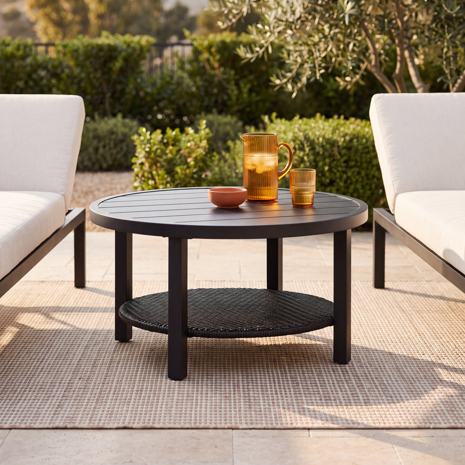 Cayman 42'' Aluminum Outdoor Coffee Table