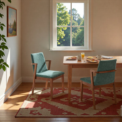 Mid-Century Modern Dining Chairs Set of 2