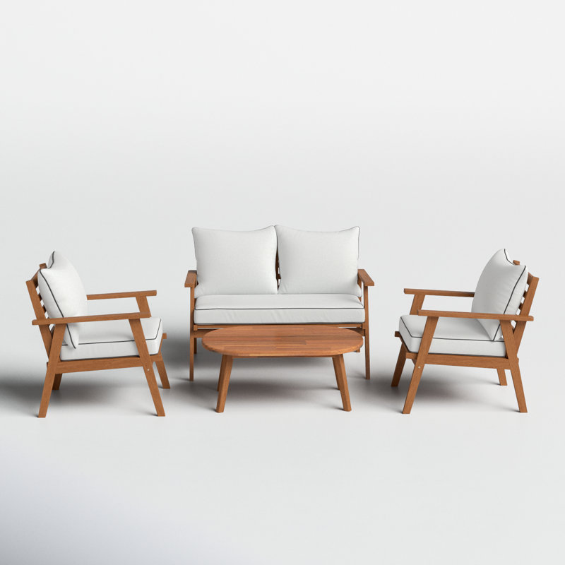 Ensemble de salon Ariarna, Blanc