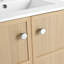 Meuble-lavabo autoportant 24 po Oak