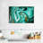 Avery Teal Marble Abstract-107698674