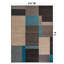 Tapis bleu tissé à la machine Bolk-129908150