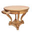 Table de salle à manger 31,5 pouces pour 4 personnes avec tiroirs de rangement, table d'appoint ou table basse de style maison de campagne compacte, bois massif et manufacturé de couleur naturelle