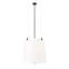 Luminaire suspendu 6 lumières Regene en nickel brossé-2032405030