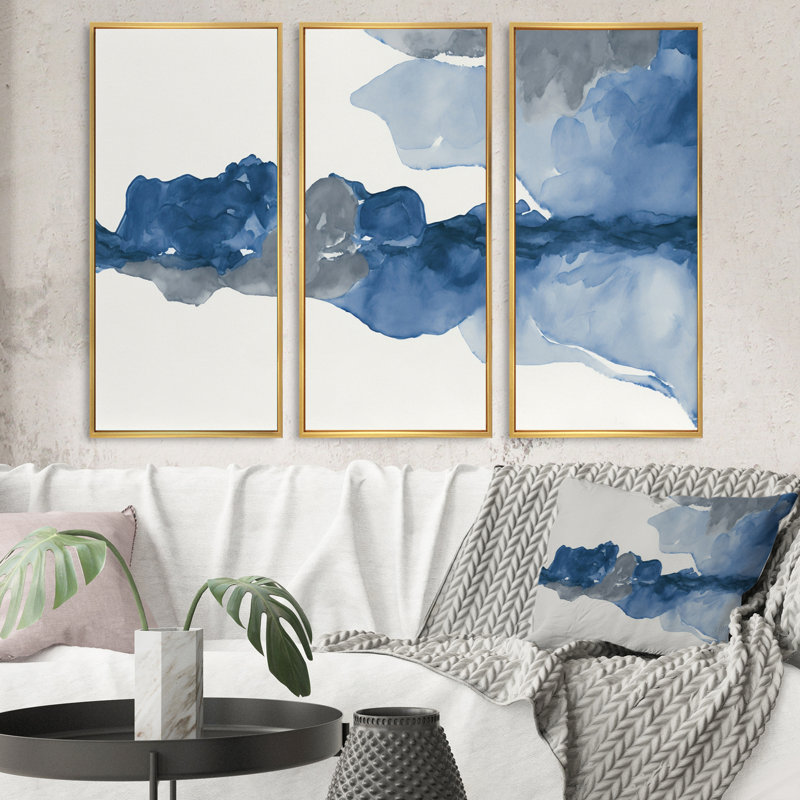 «Feeling Honolulu Blue VI» Feeling Honolulu - bleu III, reproduction d'art sur toile, H 28 po x l 36 po x P 1 po