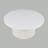 Tannen 40" Round Mid-Century Modern Fluted Pedestal Base Coffee Table With Caster Wheels-114373348