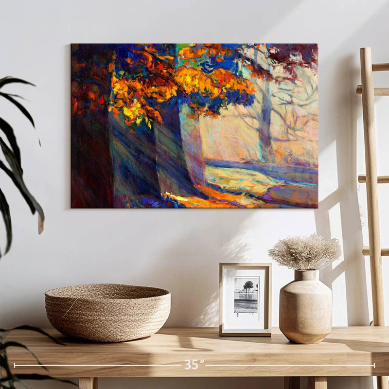 Forêt d'automne Avery, H 16 po x l 24 po