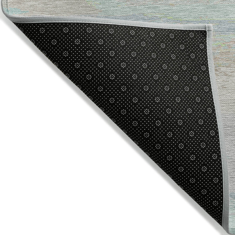 Tapis lavable intérieur / extérieur ivoire Runa , 10 pi x 14 pi