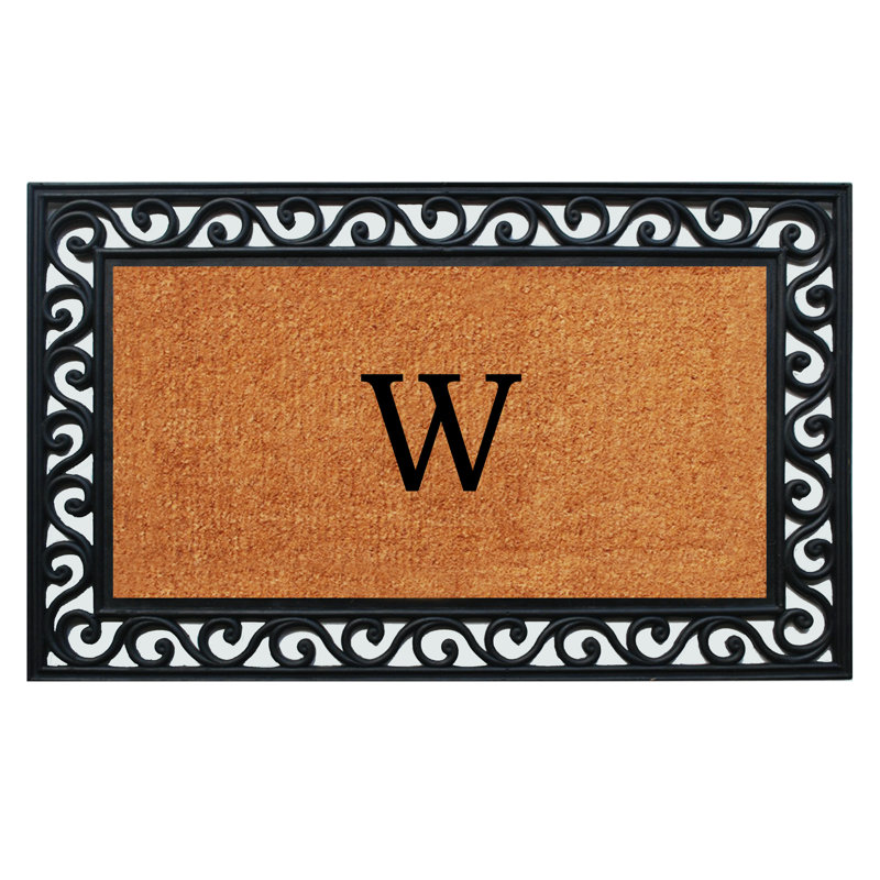 Paillasson Zager, W, Rectangle 2 pi 6 po x 4 pi