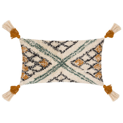 Atlas Geometric Rectangular Throw Cushion
