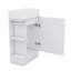 Petit meuble-lavabo 18,6 po avec lavabo, meuble-lavabo avec tablette à deux niveaux, orienté vers la gauche ou vers la droite, meuble-lavabo en panneau de fibres à densité moyenne-1454851069