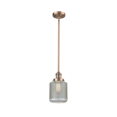 Luminaire suspendu cylindrique à 1 lumière Iyana
