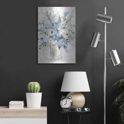 " Blue Contemporary Bouquet " by Carol Robinson