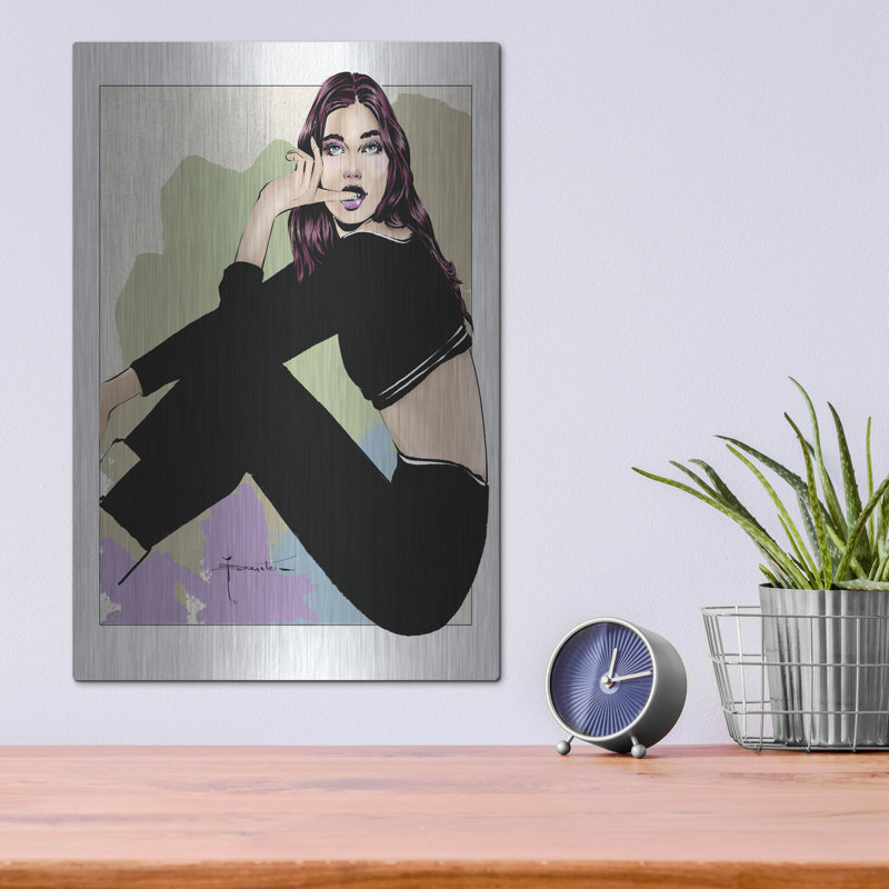«Sitting On My Own» par TM Borenstein, H 16 po x l 12 po
