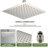 Rain Shower Head High Pressure Rainfall Showerhead Water Saving