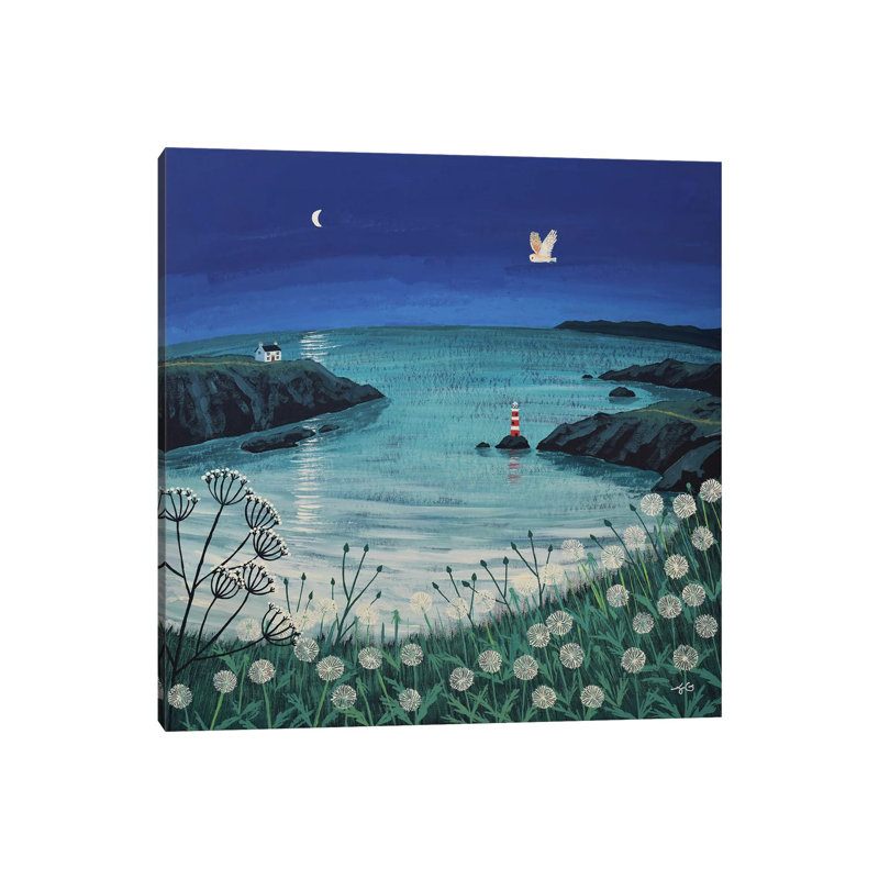 Time And Tide by Jo Grundy - Wrapped Canvas Print, 66.04 cm H x 66.04 cm W