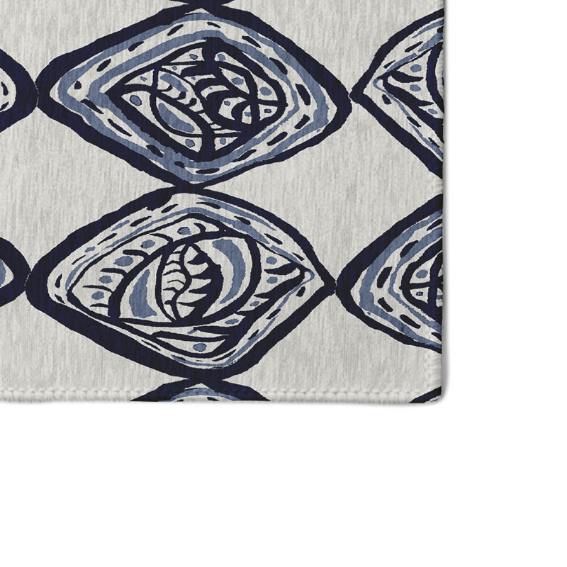 Safari Chenille Geometric Indoor Rug, Rectangle 3' x 5'