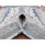 9'2"x11'10" Shark Gray Hand Knotted Heris All Over Design Peshawar Rug 693350828E0A42A89BC16EDAC615B968