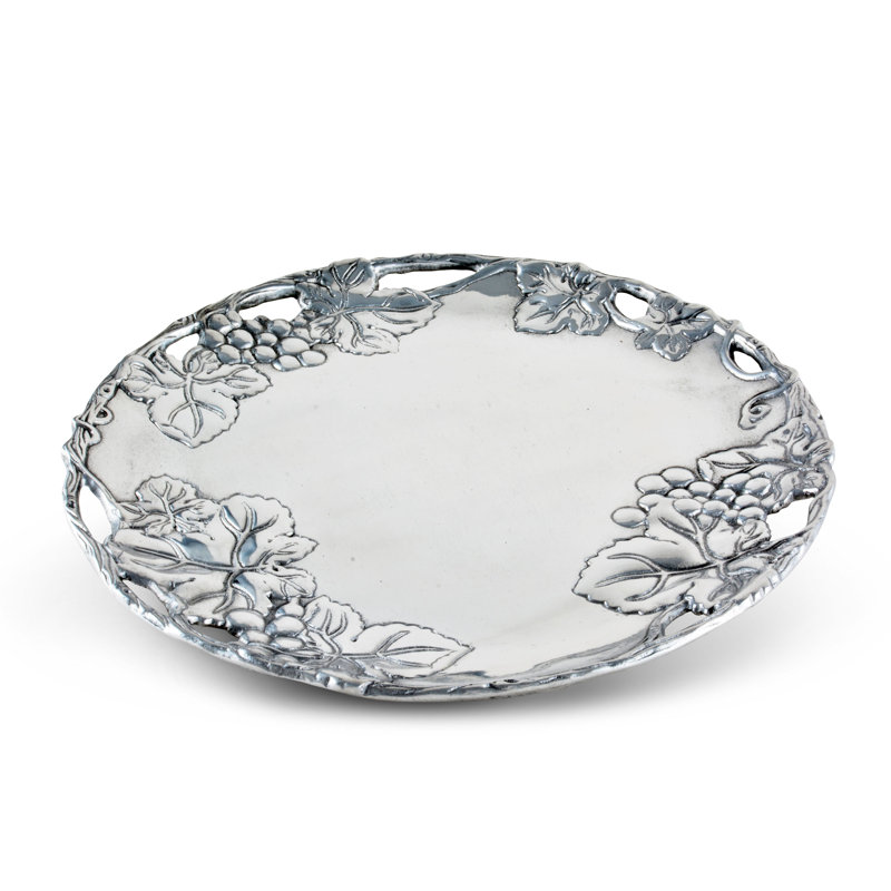 Grape Aluminum Dinner Plate