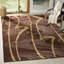 Tibetan Hand Knotted Silk & Wool Pile Abstract Rug-1527505486
