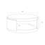 Cavette Outdoor Circular Coffee Table