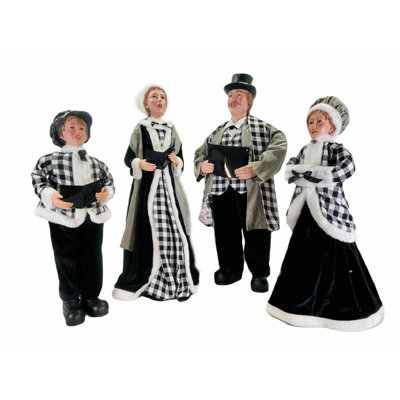 Ensemble 4 pièces de famille Carolers
