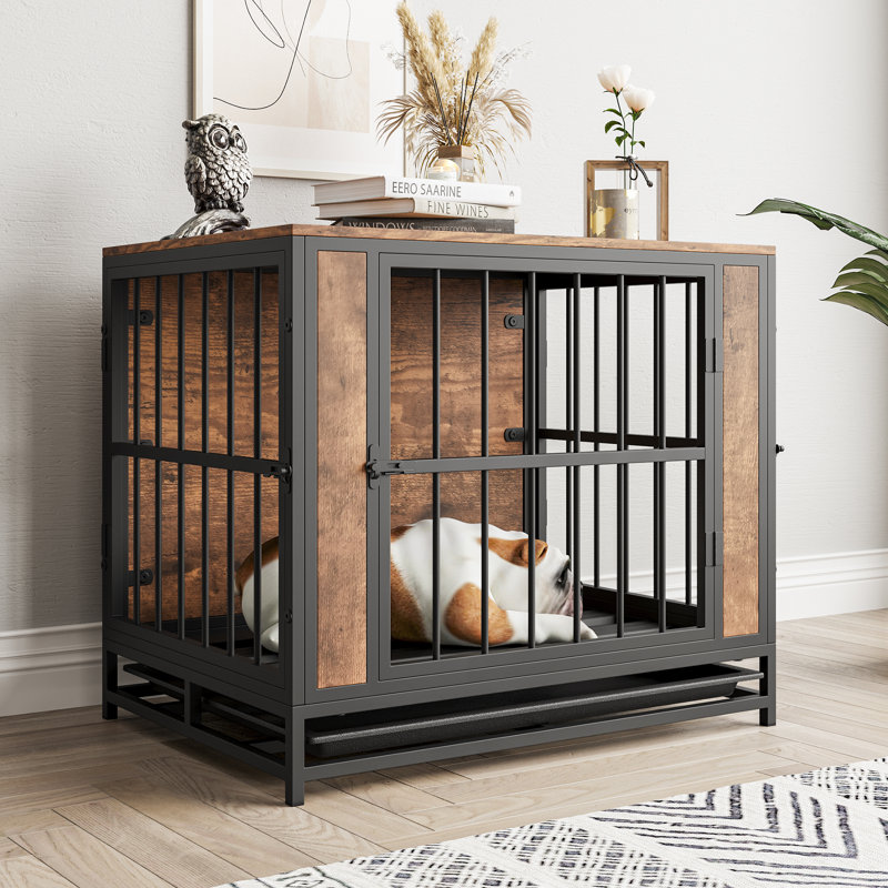 Cage pour chien, Petit (H 23,82 po x l 20,08 po x P 27,56 po)