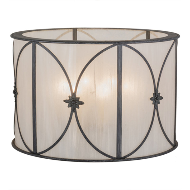 Nasya 6 - Light Dimmable Drum Chandelier