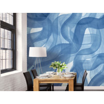 Blue And Orange Fade Mural - Murals Your Way