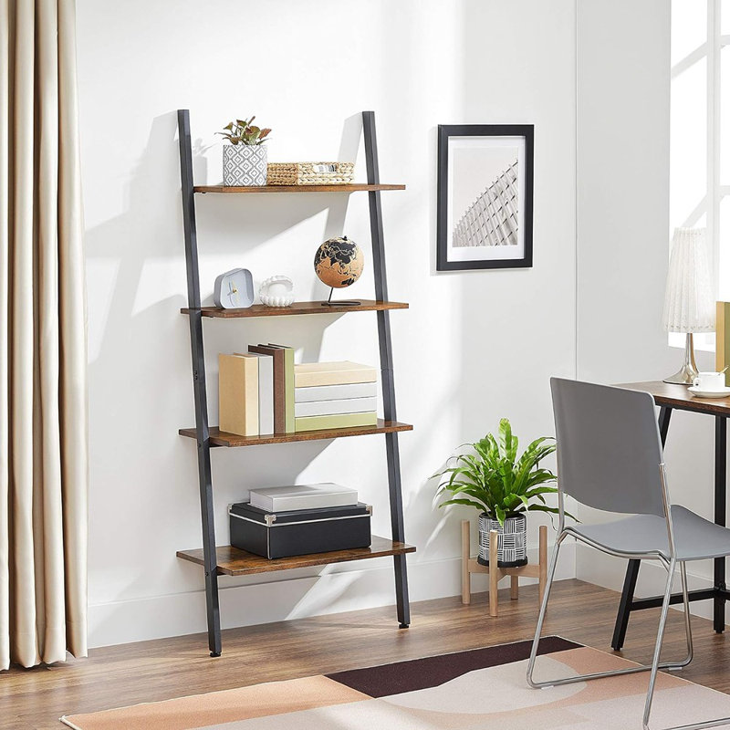 Ciotti Ladder Bookcase, Brown