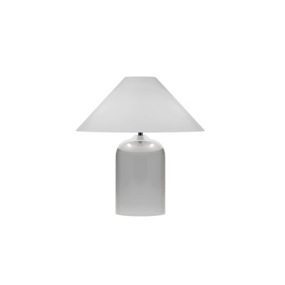 Alega Table Lamp White Crystal Glossy Chrome E12 Ul
