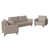 Similicuir taupe est en rupture de stock