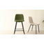 Chaises d'appoint de salle à manger rembourrées en tissu-380214361