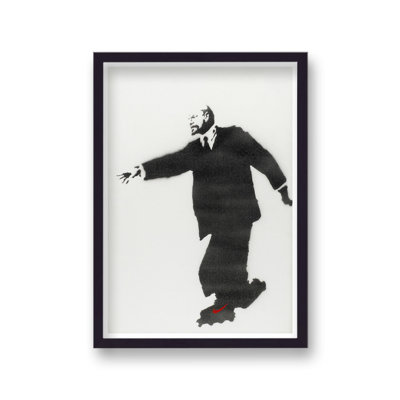 Lenin On Rollerblades - Single Picture Frame Print