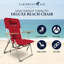 Chaise de camping pliante avec coussins Janalee-169474288