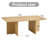Minimalist Rectangular MDF Coffee Table-736437776