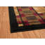 Tapis à bordure jaune Sayre-23261282