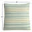 Zoa Striped Outdoor Reversible Throw Pillow
