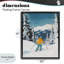 Skieur descendant sur cadre flottant en montagne, design par The Prints Vibe-1730972916-1730972687