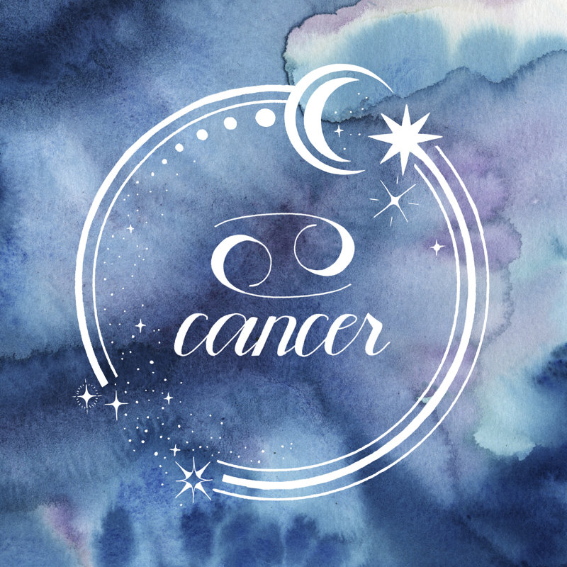 Astrology IV by Grace Popp - Wrapped Canvas Print, 51cm H x 51cm W