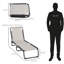 Chaise longue de piscine pliante-1975422604