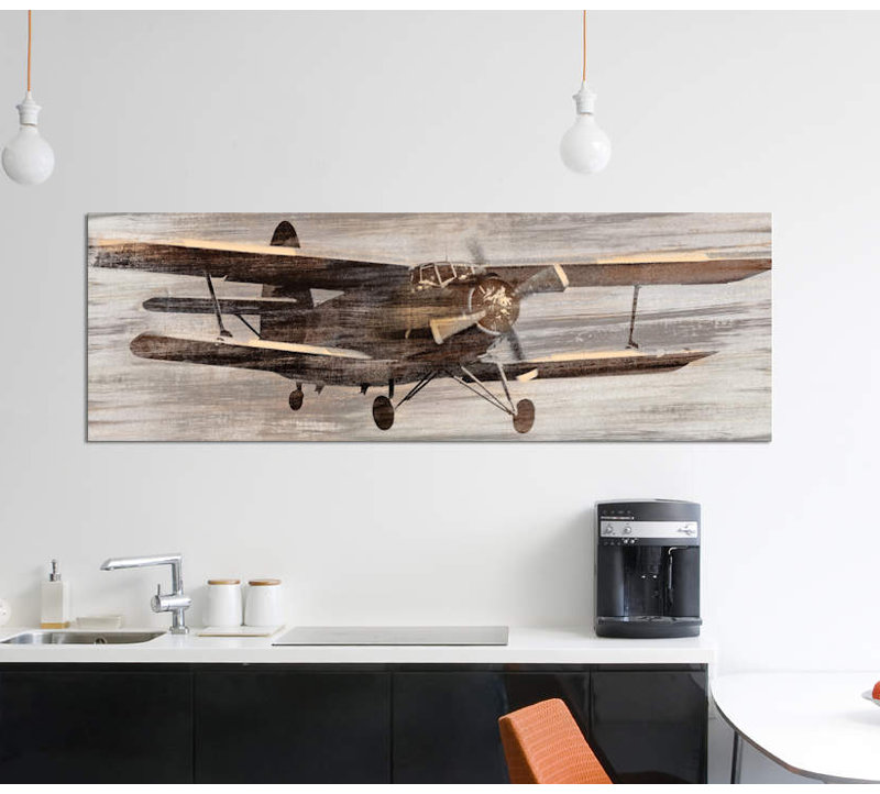 «Craving Altitude» par Edward Selkirk, impression sur toile tendue, H 12 po x l 36 po x P 1,5 po, Toile tendue